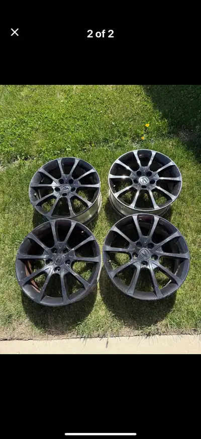 In great condition could use new paint as they were professionally done. No longer have use for them...