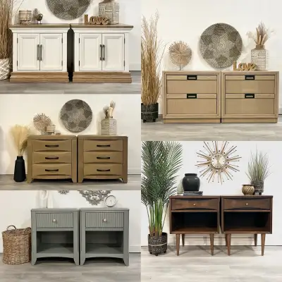 Nightstands **message for pricing** Refinished furniture is more than just functional—it's an opport...