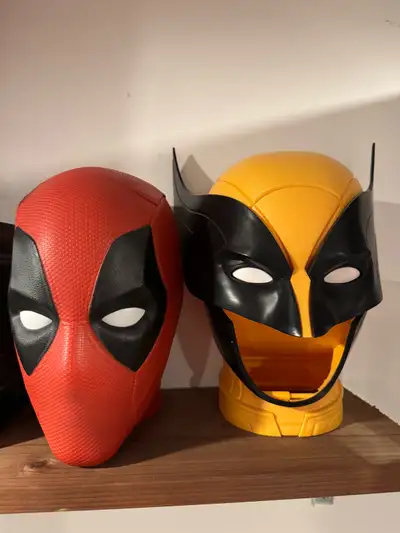 deadpool and Wolverine popcorn buckets, View more