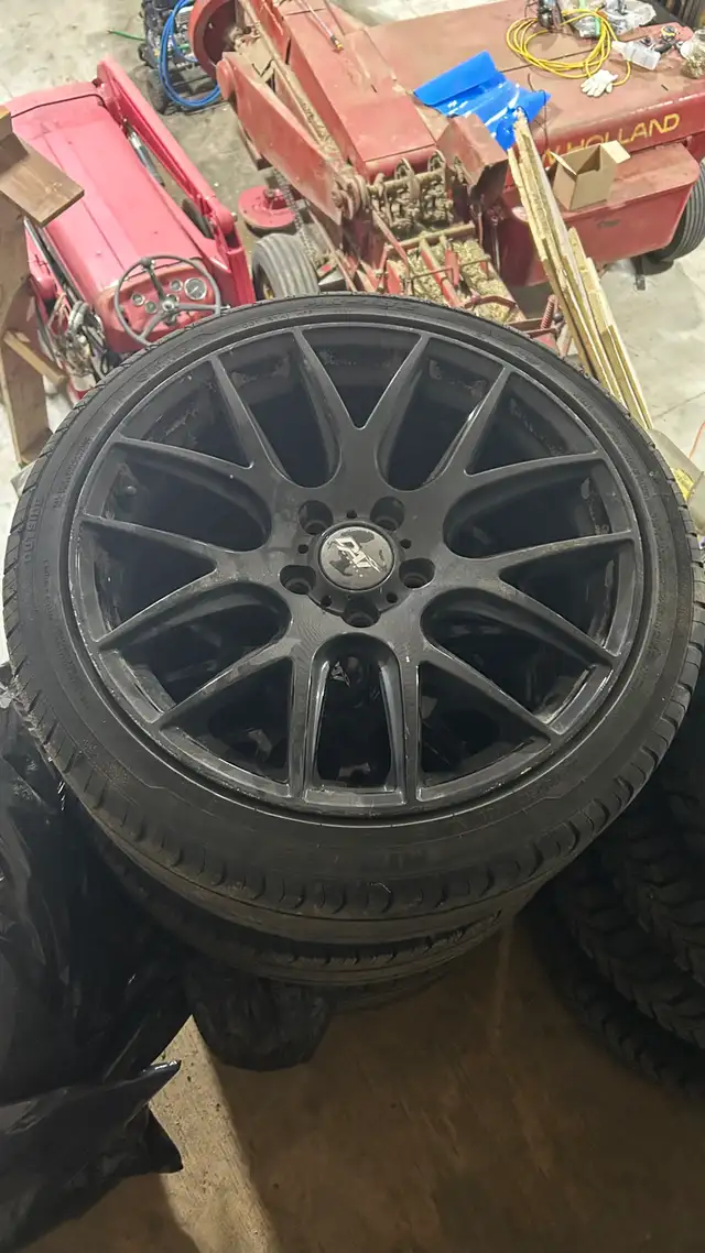 5x114.3 wheels with 225/40R18 tires in Tires & Rims in Norfolk County - Image 2