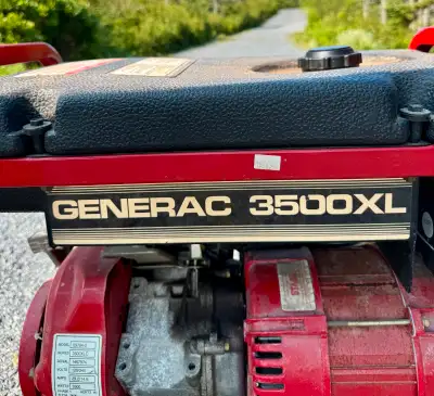 Generac 3500 XL gas generator, View more
