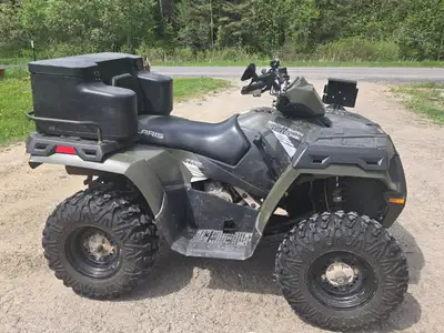 For sale: 2014 polaris sportsman HO 400 very good condition well maintained just used for trail ridi...