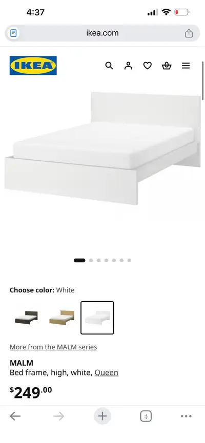 IKEA Malm Bed , View more