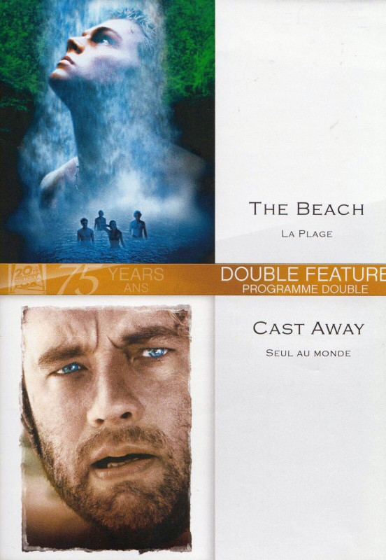 The Beach / Cast Away DVD in CDs, DVDs & Blu-ray in Windsor Region