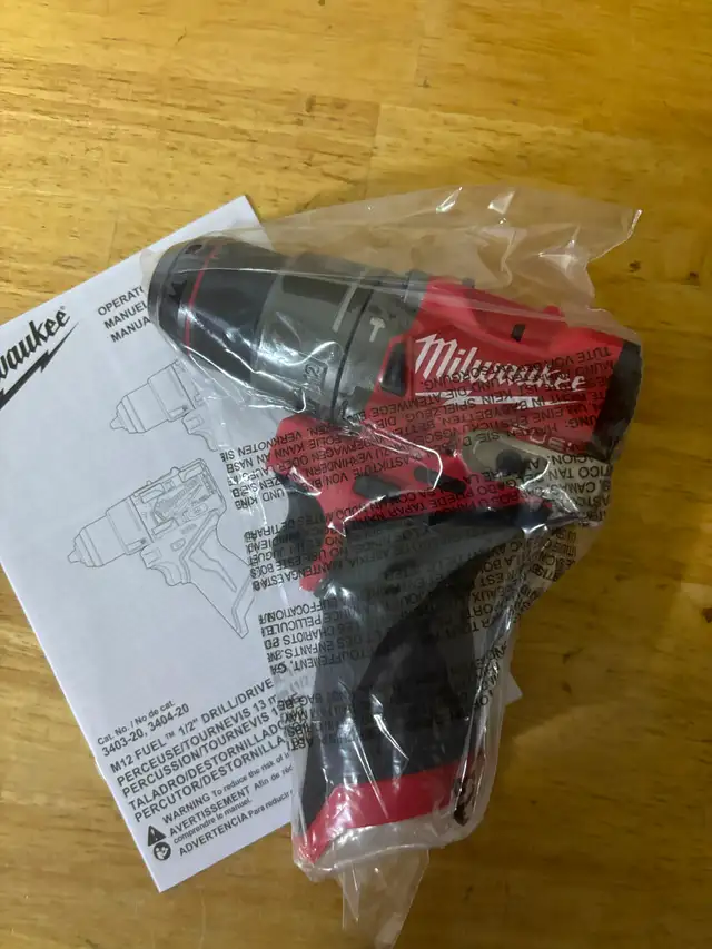 New Best of Best M12 Fuel Hammer Drill, Sells $260. 3404-20 in Power Tools in Barrie - Image 2