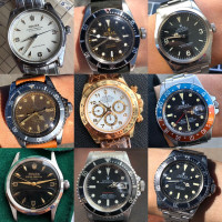 WATCH COLLECTOR PAYS $$ for VINTAGE ROLEX & TUDOR ALL CONDITION