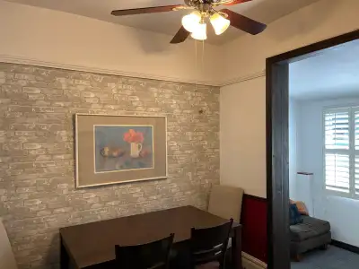Available September 1st. Sunny, Private 1 Bedroom Apartment in quiet, private house. Fenced in secur...