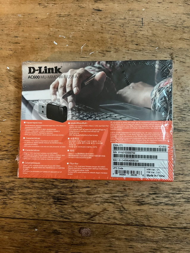 D-Link Wi-Fi USB Adapter in Networking in Kingston - Image 2