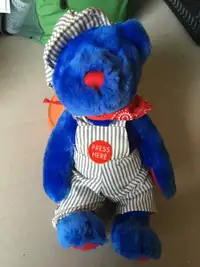 Plush Toy - Train Conductor Bear - rob