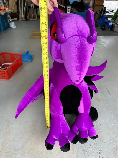 Dragon Purple Black Classic Toy Company 38" Plush Stuffed Animal, View more