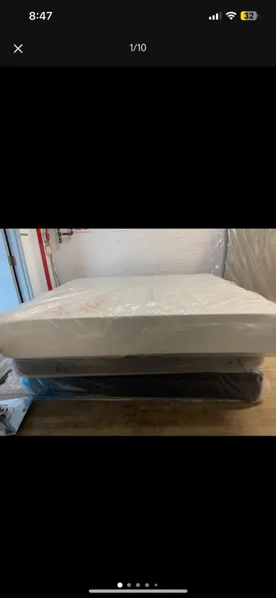 Brand New QUEEN Plush Mattresses $620 Platform $99 DELIVERY , View more