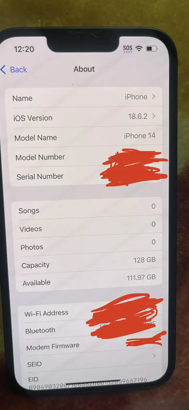  iPhone 14 – Black – 128GB – Excellent Condition in Cell Phones in Delta/Surrey/Langley - Image 6