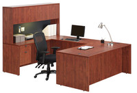***Executive U-Shape Desk in Cherry $499**Akita Office Furniture
