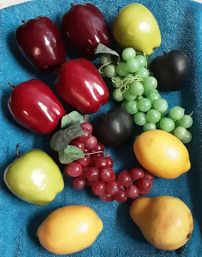 13pcs imitation model fruit life size vintage heritage props, View more