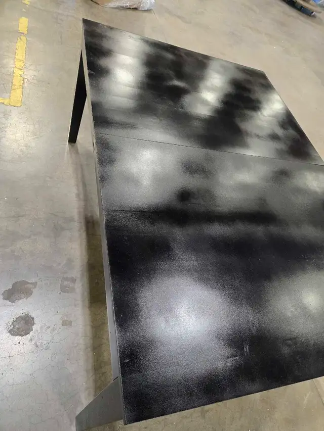 Black table refinished top in Dining Tables & Sets in Dartmouth - Image 3
