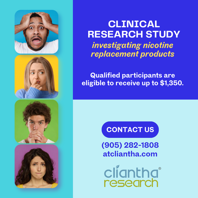 Paid Nicotine Replacement Study