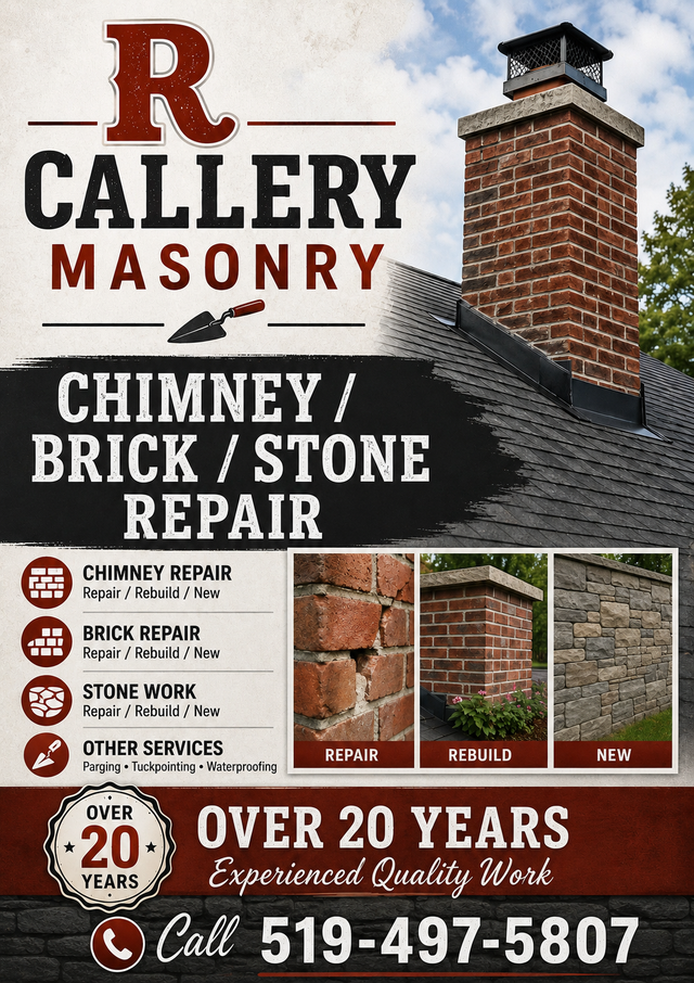 Masonry services available474117087995504640