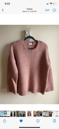Aritzia Babaton wool sweater 