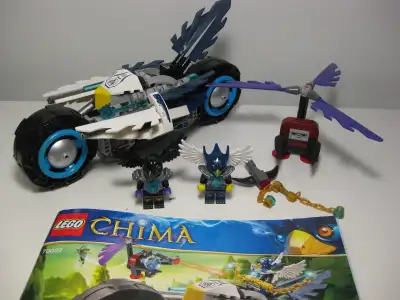 Lego Chima Eglor's Twin Bike (complete with manual), View more