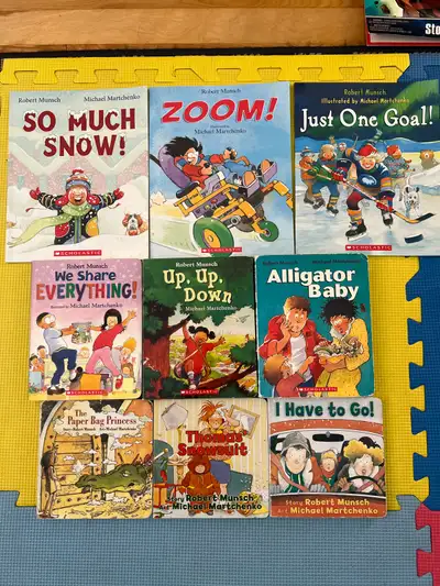 Kids Robert Munsch books, View more