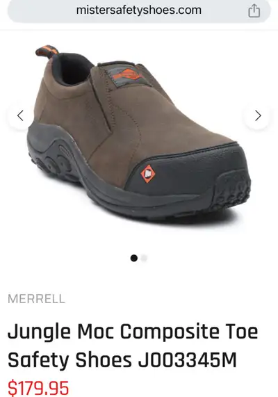 Safety Shoes size 9, View more