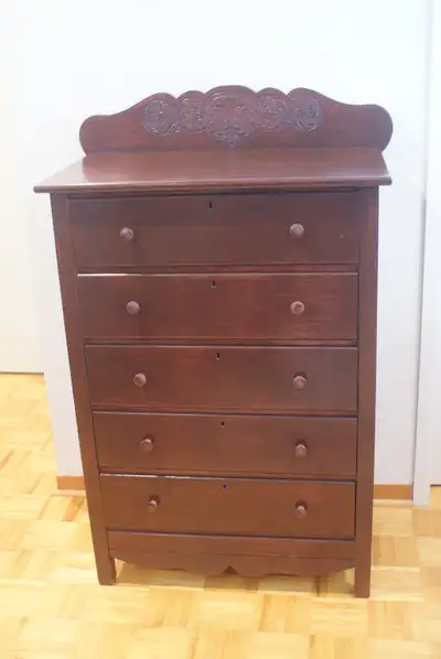 Commode 5 tiroirs antique, View more
