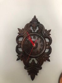 Walnut clock