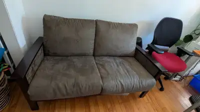 Free loveseat - pickup only, View more