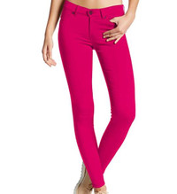 Material Girl Fuschia Skinny Pants - Size 25