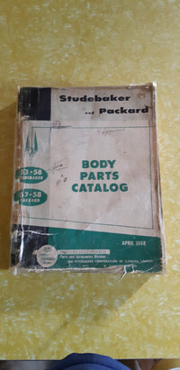 Studebaker and Packard Body Parts Catalog