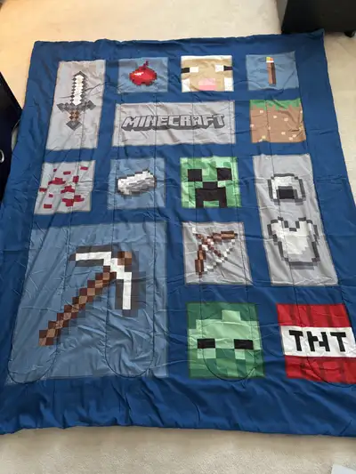 Minecraft Bedroom Set (Bedding & Decor), View more