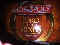 MONOPOLY  LORD OF THE RINGS