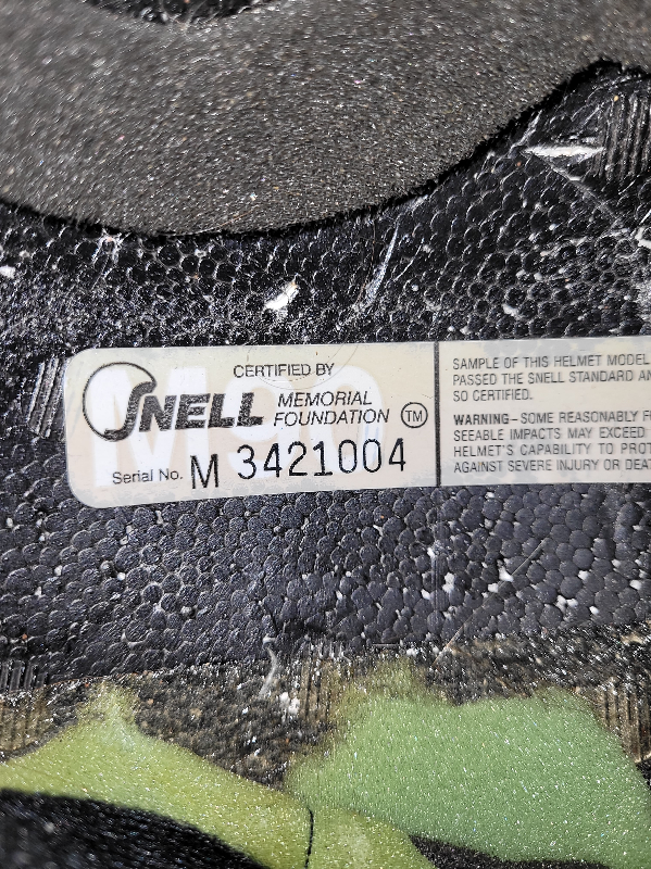 HJC SNOWMOBILE HELMET SNELL M90 FIBERGLASS in Other in Mississauga / Peel Region - Image 7