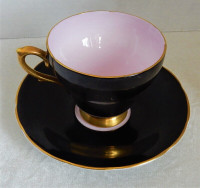 Art Deco cup and saucer c.1920 Sutherland-Gutta Percha