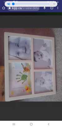 Photo frame for babies