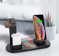 Multifunction Wireless Charging Station for iPhone | Android