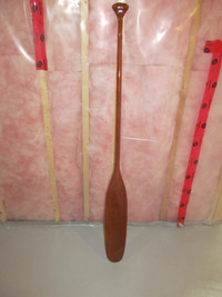 Cherry canoe paddle