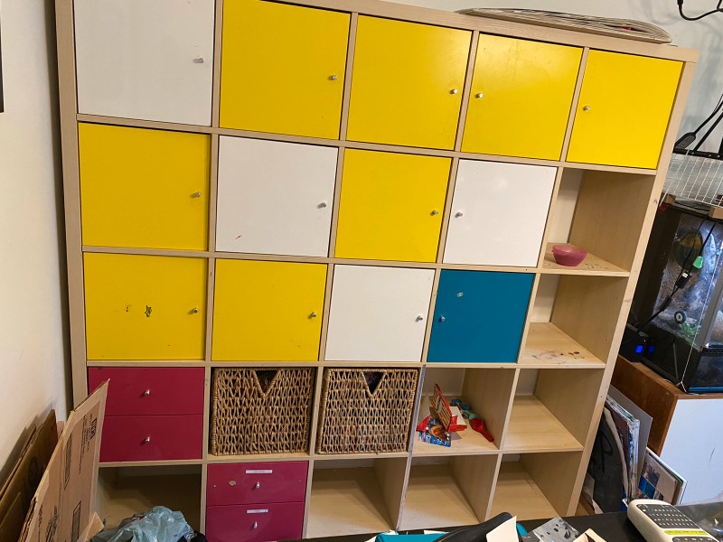 Kallax IKEA 5x5 cubes Bookcases & Shelving Units Edmonton Kijiji