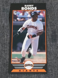 Barry Bonds Baseball card 