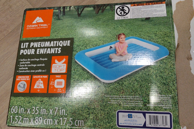 Matelas gonflable enfant dans Pêche, camping et plein Air  à Saint-Jean-sur-Richelieu