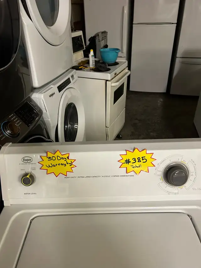 Washer  - Roper  top load | 30 Days Warranty | Tas Appliances in Washers & Dryers in Kitchener / Waterloo - Image 5