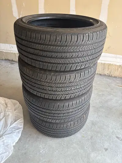 Selling 4 all season tires in excellent condition Good year Eagle Sport original tires threads about...
