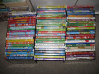 Tons of Kid Movies/Dvds- $5 each