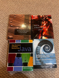 Data Structure and Java books