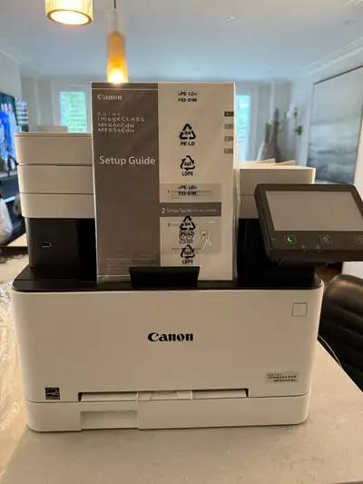 Canon imageCLASS MF654Cdw 3-in-One Wireless Colour Laser Printer, View more