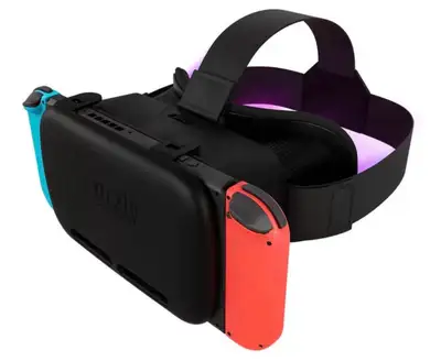 Orzsly VR Headset Designed for Nintendo Switch & Switch OLED Console with Adjustable Lens for a Virt...