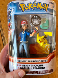 Sealed XY Ash & Pikachu Action Figure Pokémon Trainer