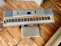 Expensive excellent sounding yamaha dgx 620 piano ($1,000 NEW)