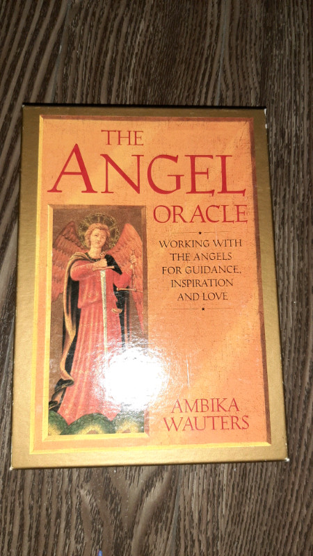 The angel oracle ambika wauters cards  for sale  