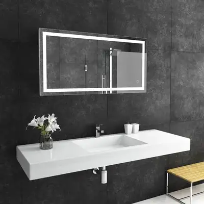 LIBERTY 48" X 24" SIUTE MIRROR WITH INTERGRATED DEFOGGER & 6000K, View more